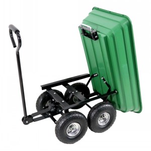 Storr 4 Wheel Garden Trolley Tipping Body 250kg Capacity